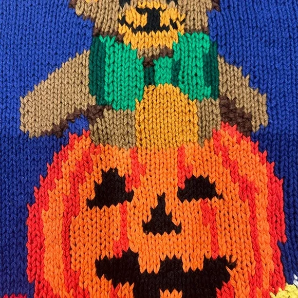 Halloween Cardigan - Alexandra Bartlett for The Eagles Eye / Like New! - Picture 11 of 17